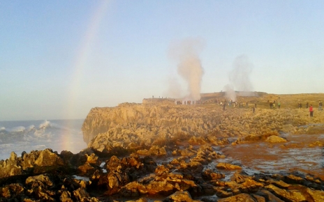 Blowholes at Llames de Pria, Asturias